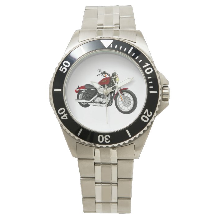 A Motorcycle Wrist Watch | Zazzle.com