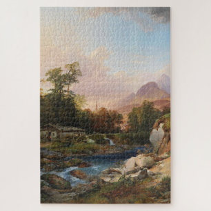 A Mountain Landscape With a Smithy Jigsaw Puzzle