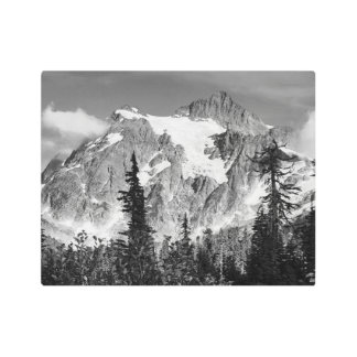A mountain taken in North Cascades National Park. Metal Print