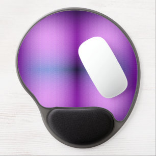 A mouse pad with a vibrant purple gradient