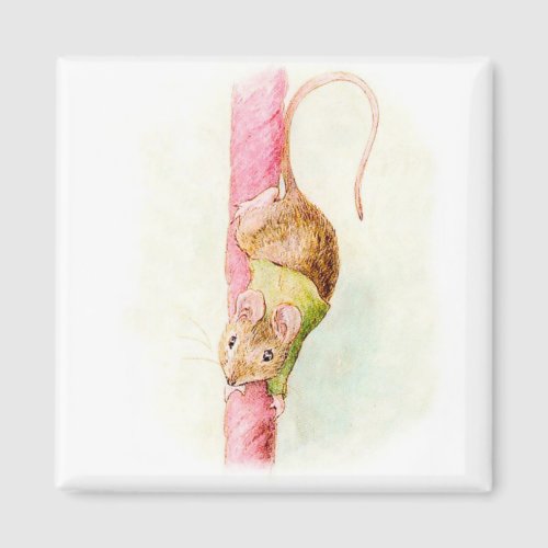 A Mouse Ran Down the Bell Rope by Beatrix Potter Magnet