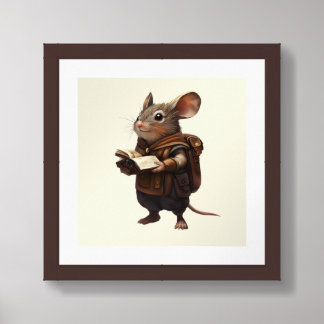 A Mouse-Sized Adventurer – Woodlanders Art Print