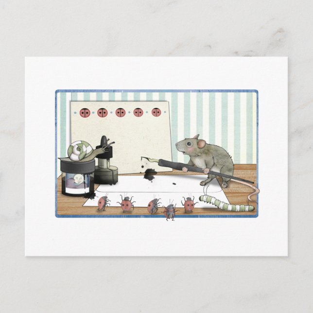 A Mouse's Note Postcard (Front)