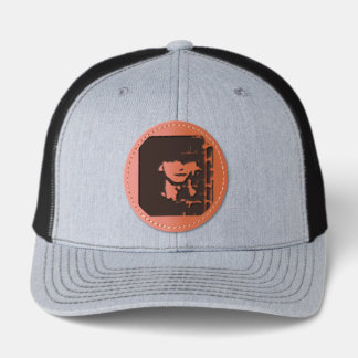 A. Moyer Leather Patch Hat