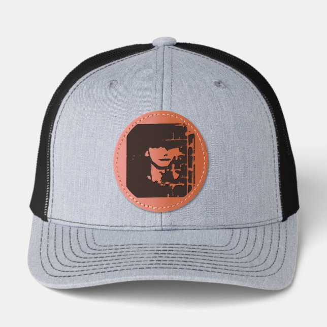 A. Moyer Leather Patch Hat (Front)
