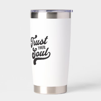 A mug design that refreshes the mind insulated tumbler