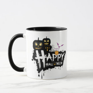 A mug for juices and hot drinks for Halloween
