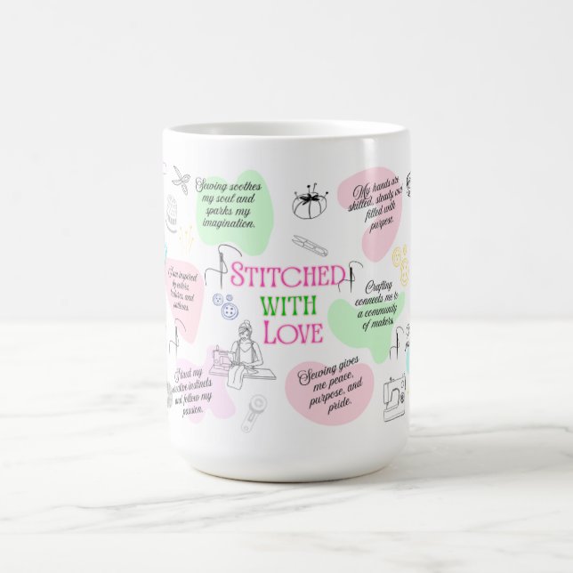 A Mug for people that are sewing crafters (Center)