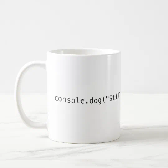 A Mug for the Developer and Dog Lover