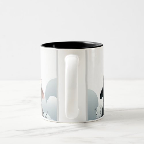 A mug with a cute and pretty design