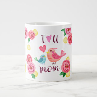 A Mug With beautiful image of I love you Mom shop