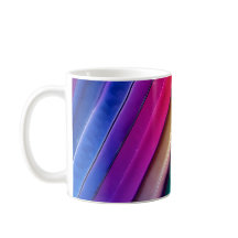 A mug with bright and bold colors