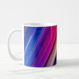 A mug with bright and bold colors