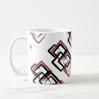 A mug with simple yet beautiful looks.