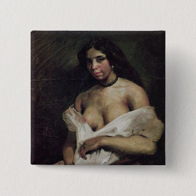 A Mulatto Woman, c.1821-24 Button (Front)