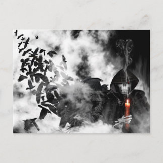 A Murder of Cloak-Crows Postcard