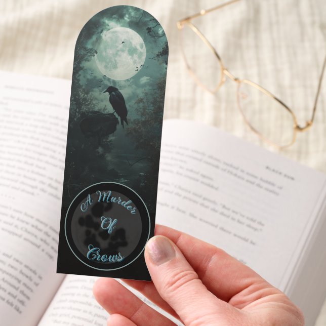 A Murder of Crows Bookmarks (Hand)
