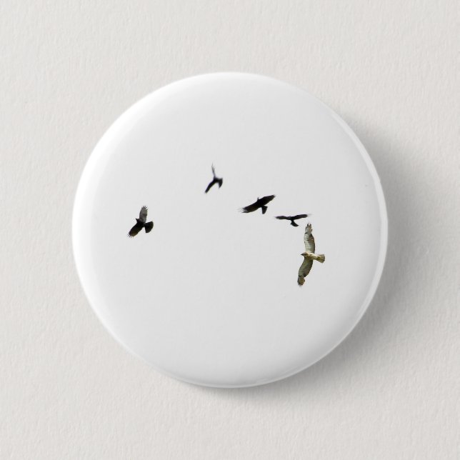 A Murder of Crows Button (Front)