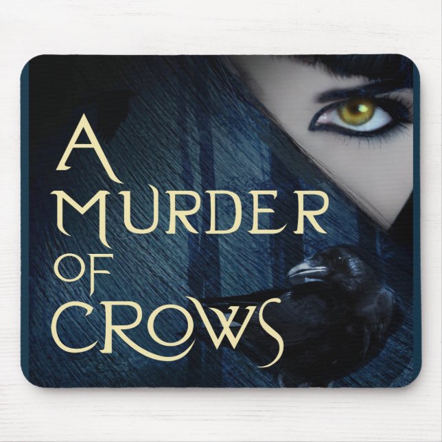 A Murder of Crows Mouse Pad (Front)