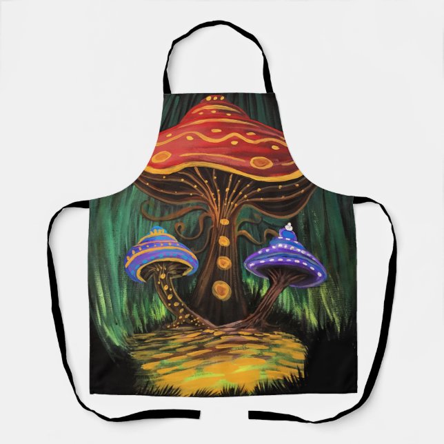 A Mushroom World Apron (Front)