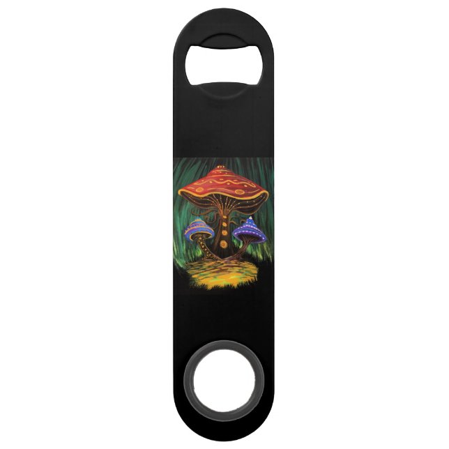 A Mushroom World Bar Key (Front)