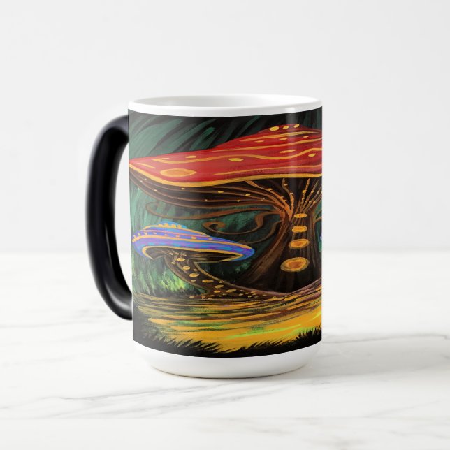 A Mushroom World Color Morph Mug (Front Left)