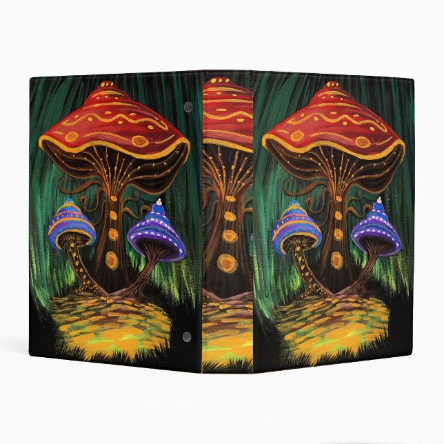 A Mushroom World Mini Binder (Background)