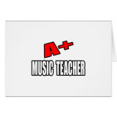 A+ Music Teacher (Front Horizontal)