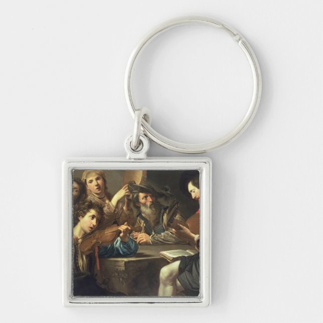 A Musical Gathering Keychain (Front)