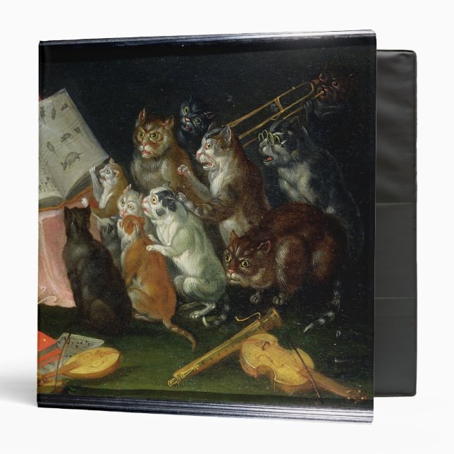 A Musical Gathering of Cats Binder (Front/Inside)