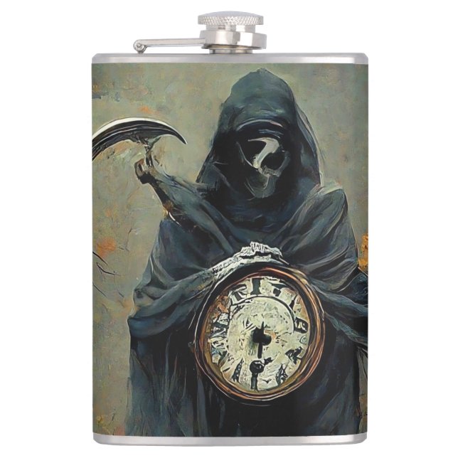 A mystic sage  flask (Front)