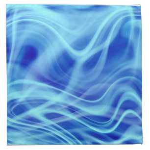 A Mystical Blue Fog Cloth Napkin