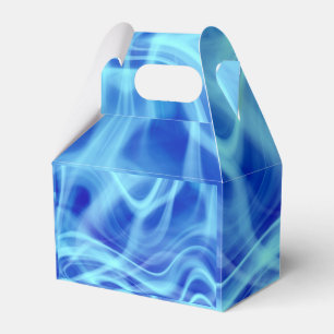 A Mystical Blue Fog Favor Boxes