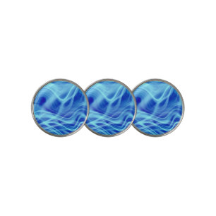 A Mystical Blue Fog  Golf Ball Marker