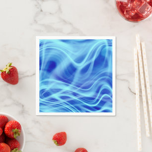 A Mystical Blue Fog Napkins