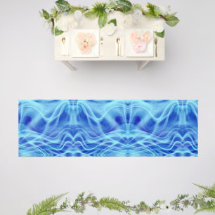 A Mystical Blue Fog Outdoor Rug