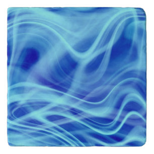 A Mystical Blue Fog Trivet