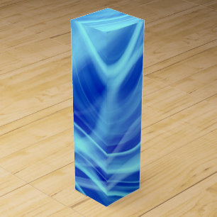 A Mystical Blue Fog Wine Box