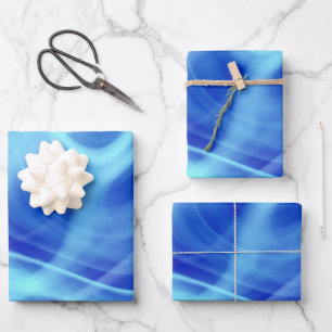 A Mystical Blue Fog  Wrapping Paper Sheets