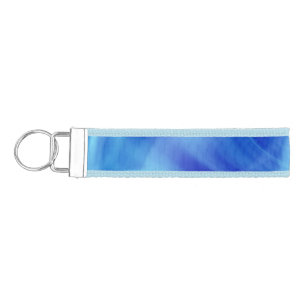 A Mystical Blue Fog Wrist Keychain