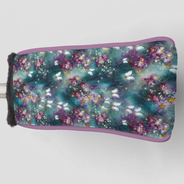 A Mystical Butterfly Series Design 11 Golf Head Cover (Front)