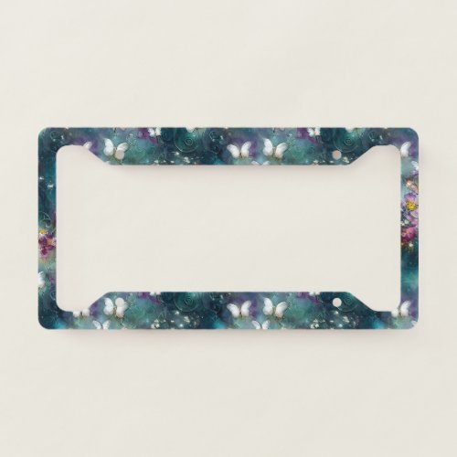 A Mystical Butterfly Series Design 11 License Plate Frame
