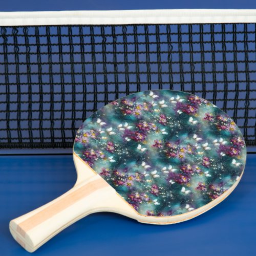 A Mystical Butterfly Series Design 11 Ping Pong Paddle