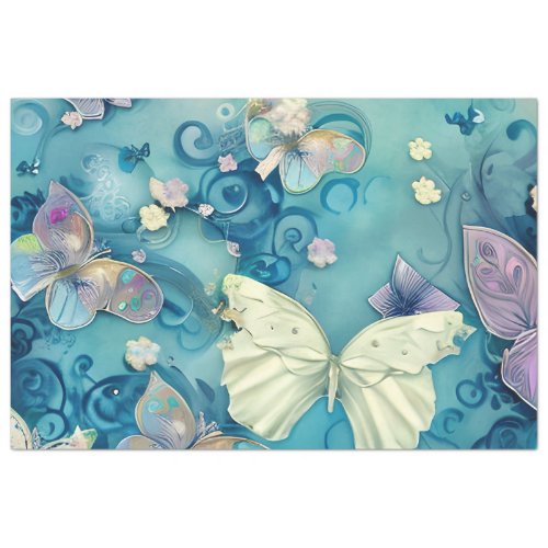 A Mystical Butterfly Series Design 12 Tissue Paper