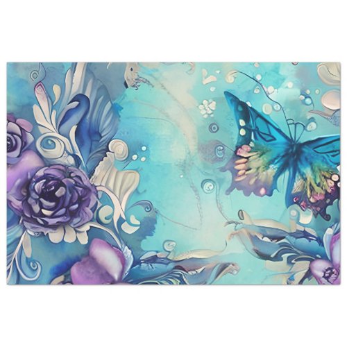 A Mystical Butterfly Series Design 13 Tissue Paper