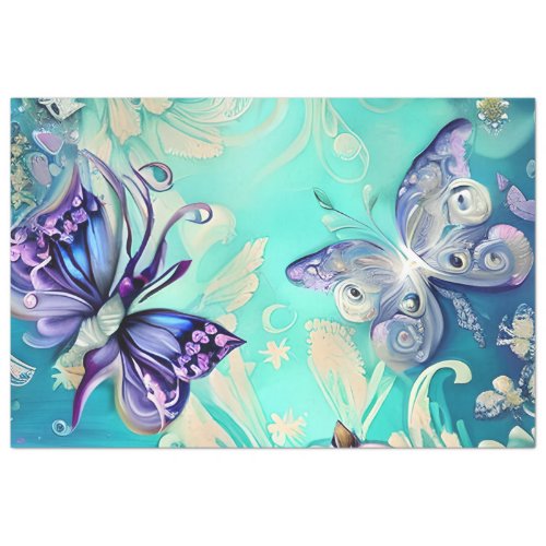 A Mystical Butterfly Series Design 15 Tissue Paper