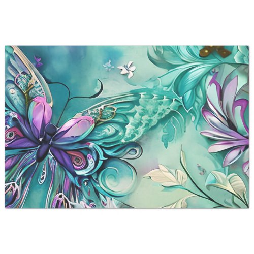 A Mystical Butterfly Series Design 16 Tissue Paper