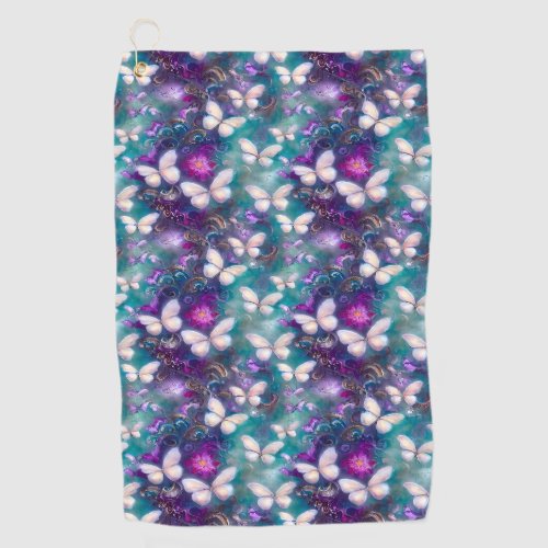 A Mystical Butterfly Series Design 1 Golf Towel