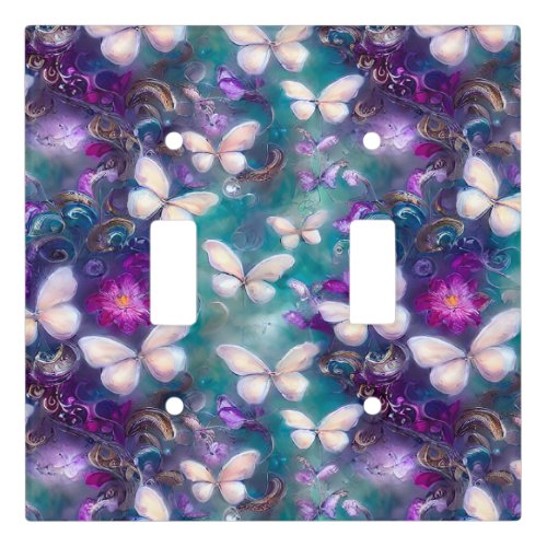 A Mystical Butterfly Series Design 1 Light Switch Cover