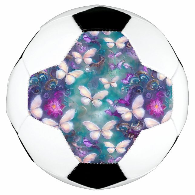 A Mystical Butterfly Series Design 1 Soccer Ball (Front)